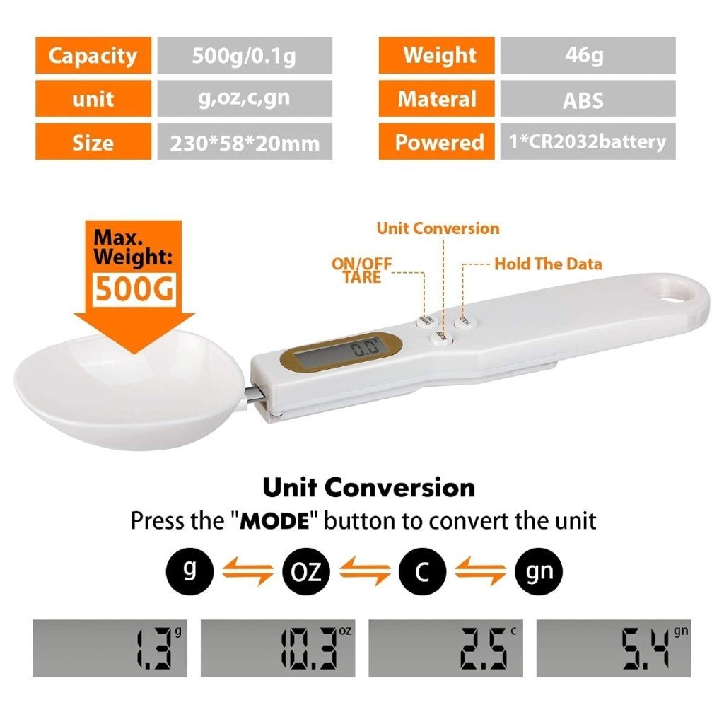 Digital Electronic Spice Spoon 500 gm