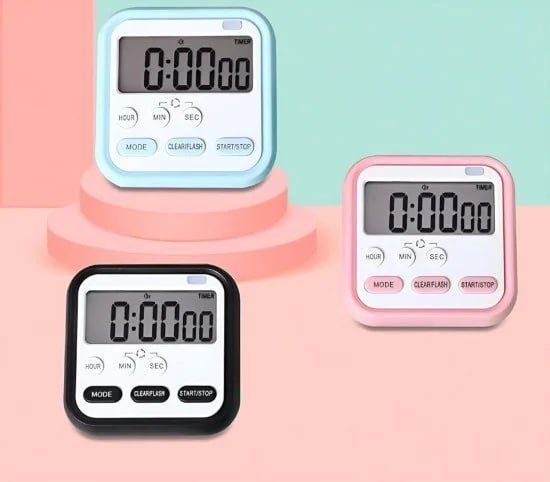 Digital Kitchen Timer Alarm Clock