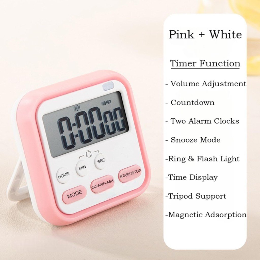 Digital Kitchen Timer Alarm Clock