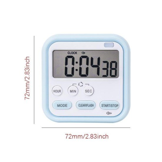 Digital Kitchen Timer Alarm Clock