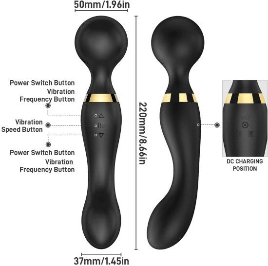 Double Vibration Body Massager