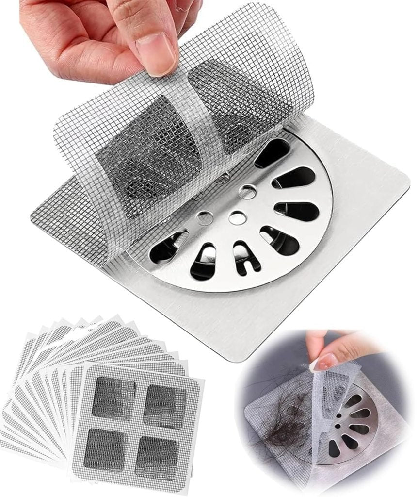 Sink Drain Cover for Bathroom 10 Pcs