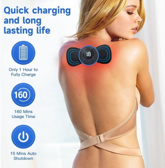 EMS mini massager butterfly