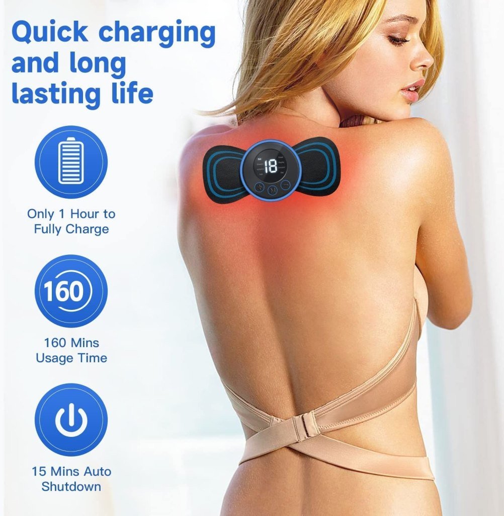 EMS mini massager butterfly