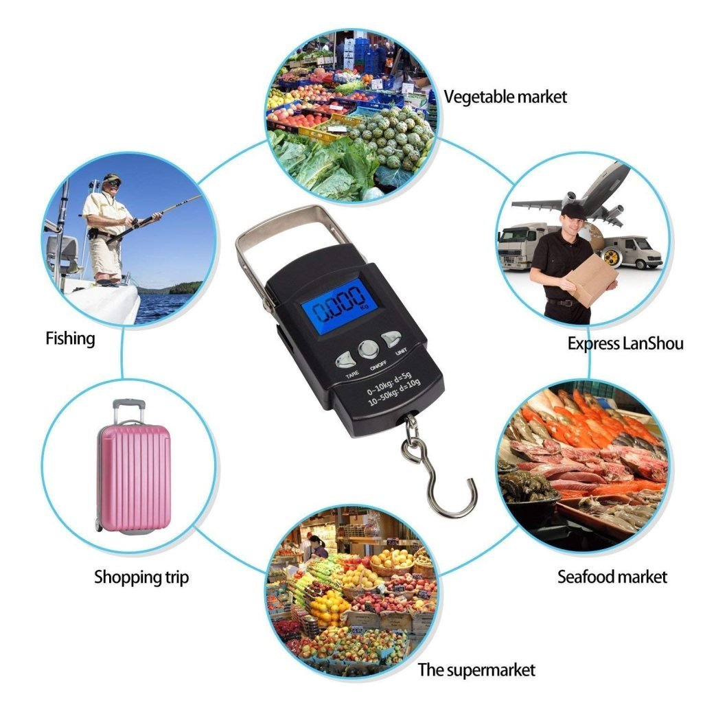 Electronic Luggage Weight Scale 50 kg