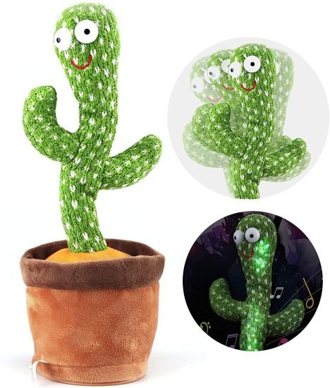 Dancing Cactus Toy chargeable