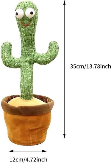 Dancing Cactus Toy chargeable