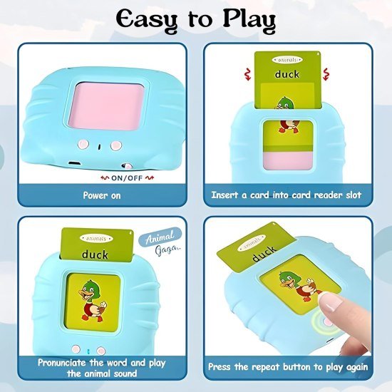 English Talking Flash Cards Education Game
