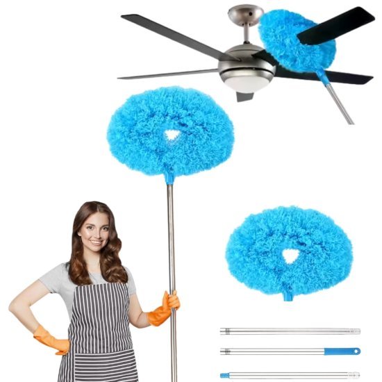 Round Fan Cleaner Brush