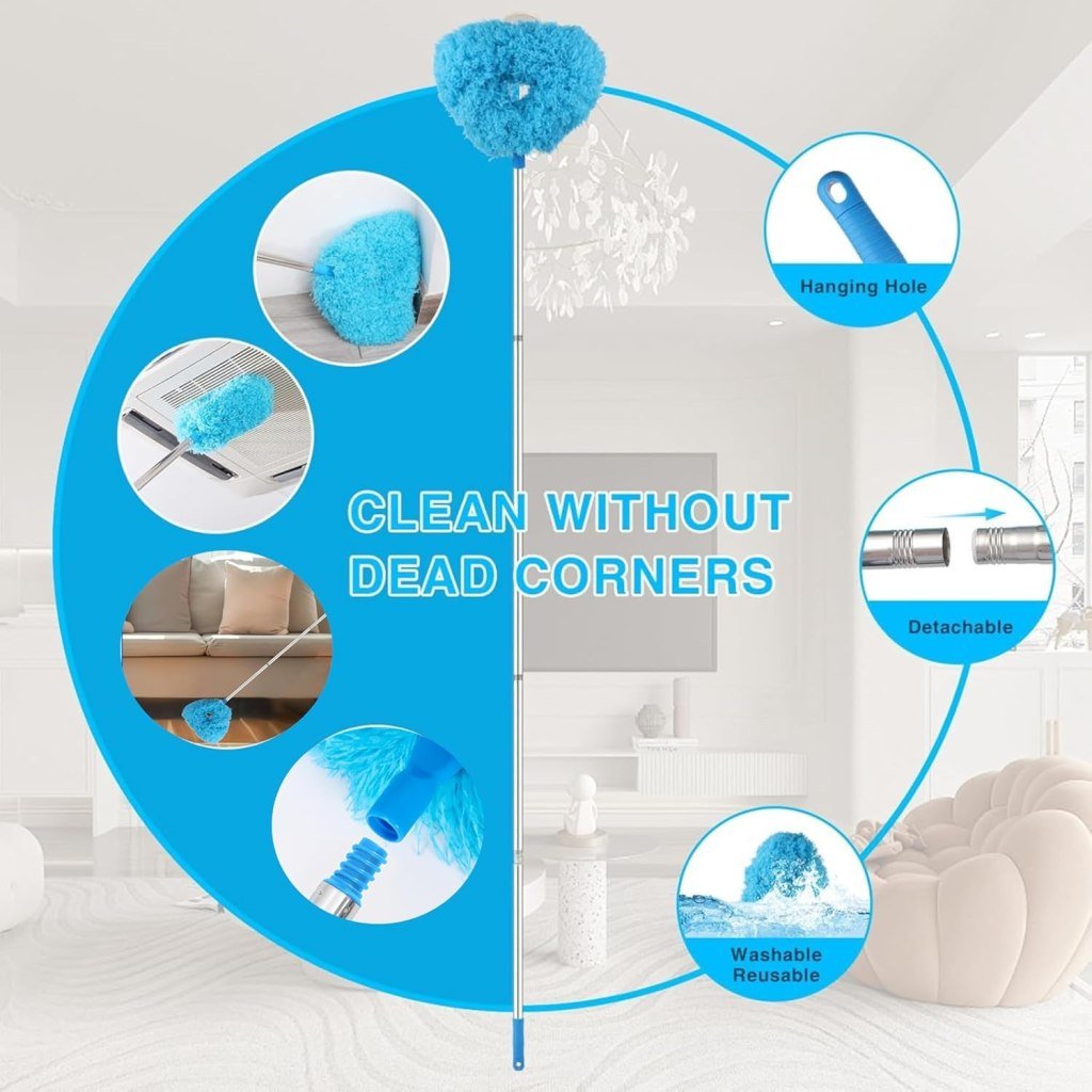 Round Fan Cleaner Brush