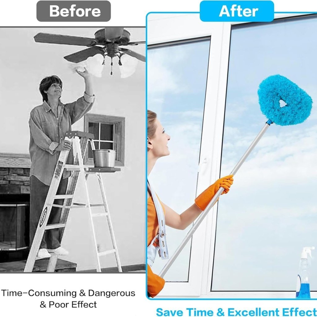 Round Fan Cleaner Brush