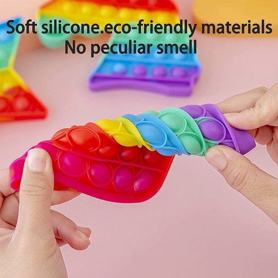 Fish Fidget Pop it Rainbow Toy