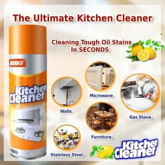 Kitchen Cleaner Foam Spray Multi Function Spray 500ml