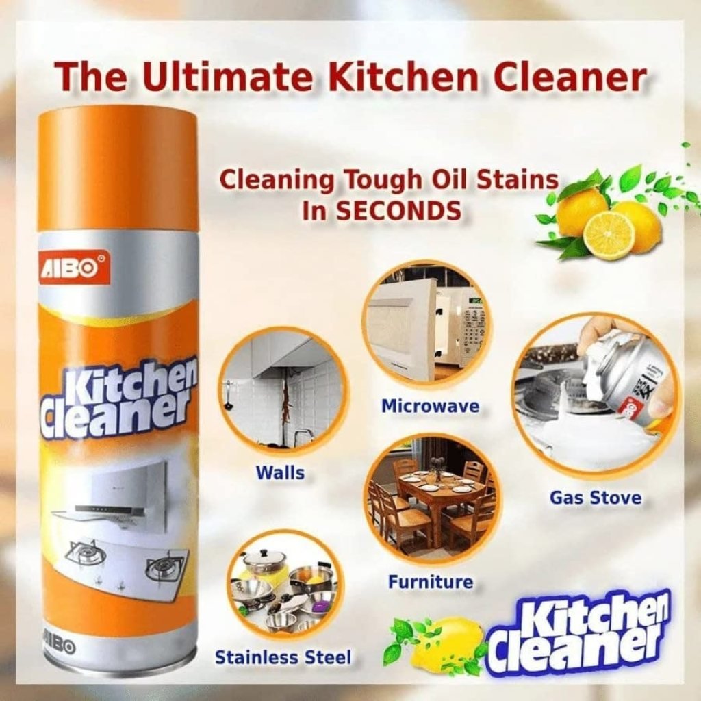 Kitchen Cleaner Foam Spray Multi Function Spray 500ml