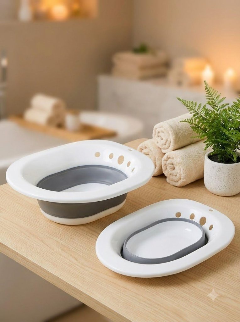 Foldable Sitz Bath Tub