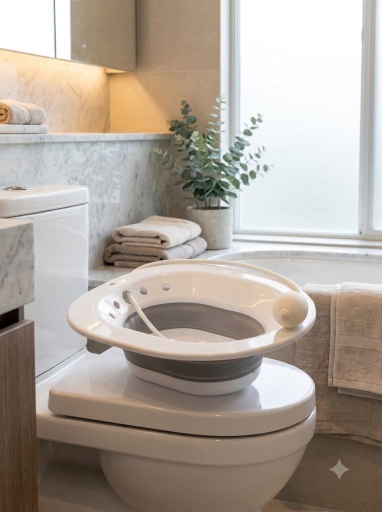 Foldable Sitz Bath Tub