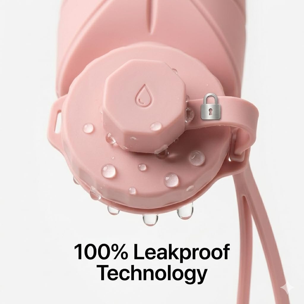 Folding Silicone Water Bottle