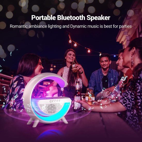 G Speaker Lamp with Wireless Charging