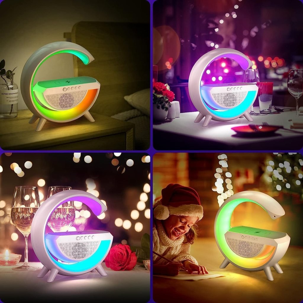 G Speaker Lamp with Wireless Charging