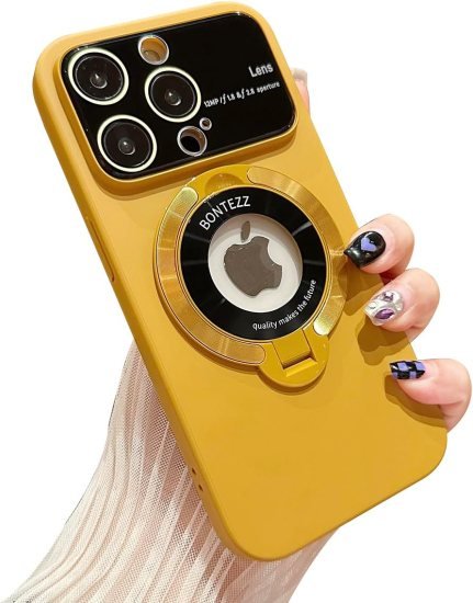 Golden iPhone 13 Pro Mobile Cover