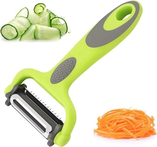 Green 3 in 1 Blade Peeler