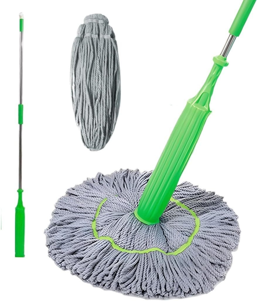 Green Microfiber Twist Mop Squeeze