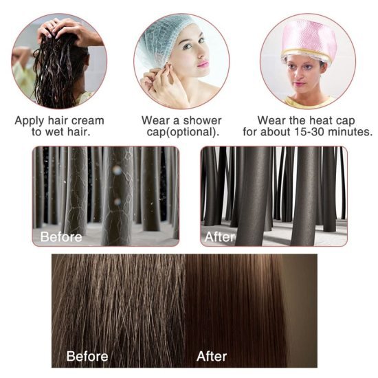 Hair Spa Cap Steamer For Women