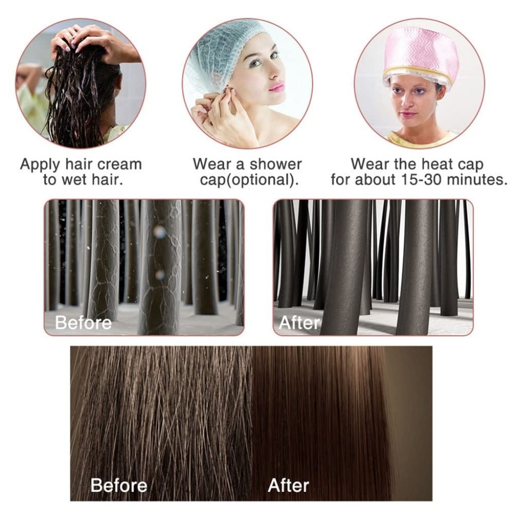 Hair Spa Cap Steamer For Women