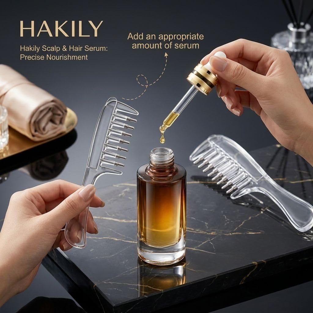 Hair Oil Applicator Comb