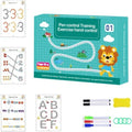 Hand Writing Pen Control Training Practice Book 64 page
