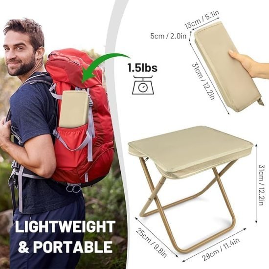 Handbag Folding Stool
