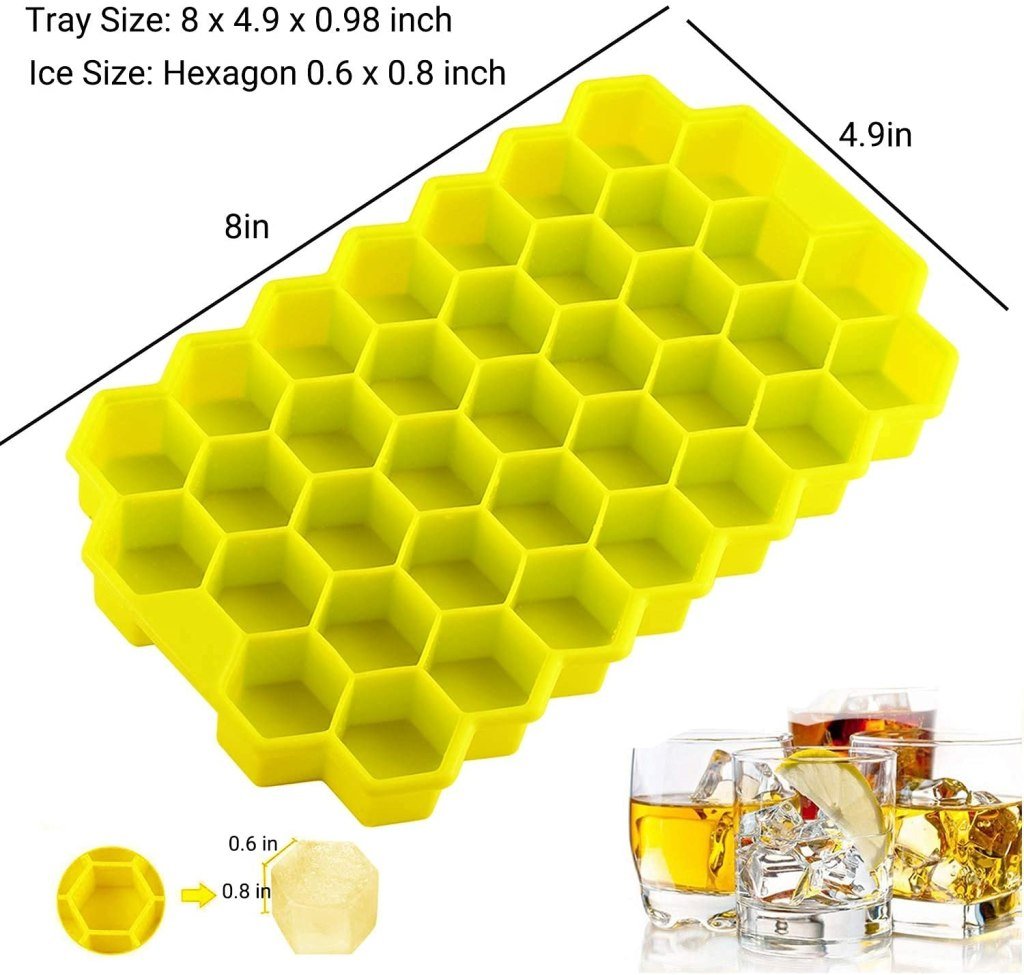 Honeycomb Ice Tray Mould 37 Cavity Tray Chocolate Ice Mould