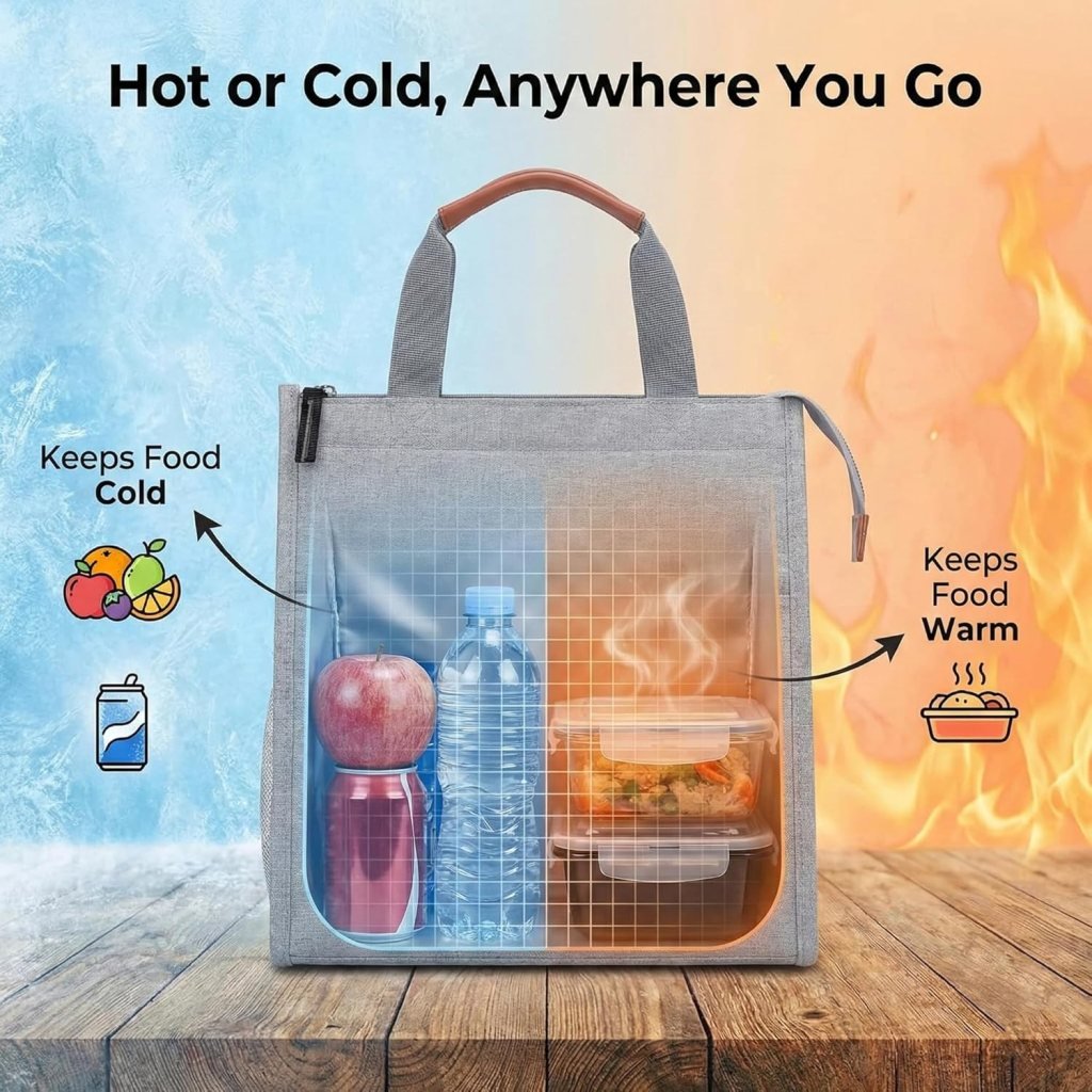 Insulated Lunch Bag Tiffin