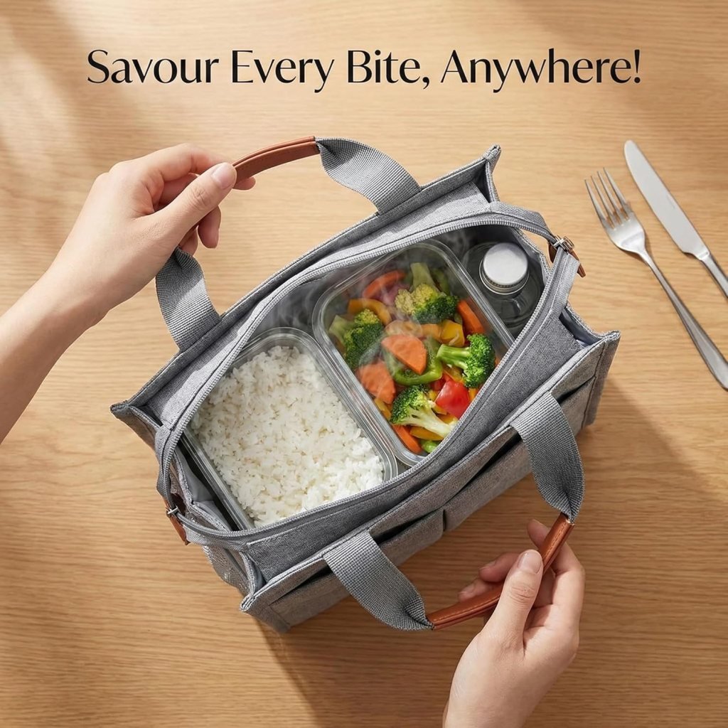 Insulated Lunch Bag Tiffin