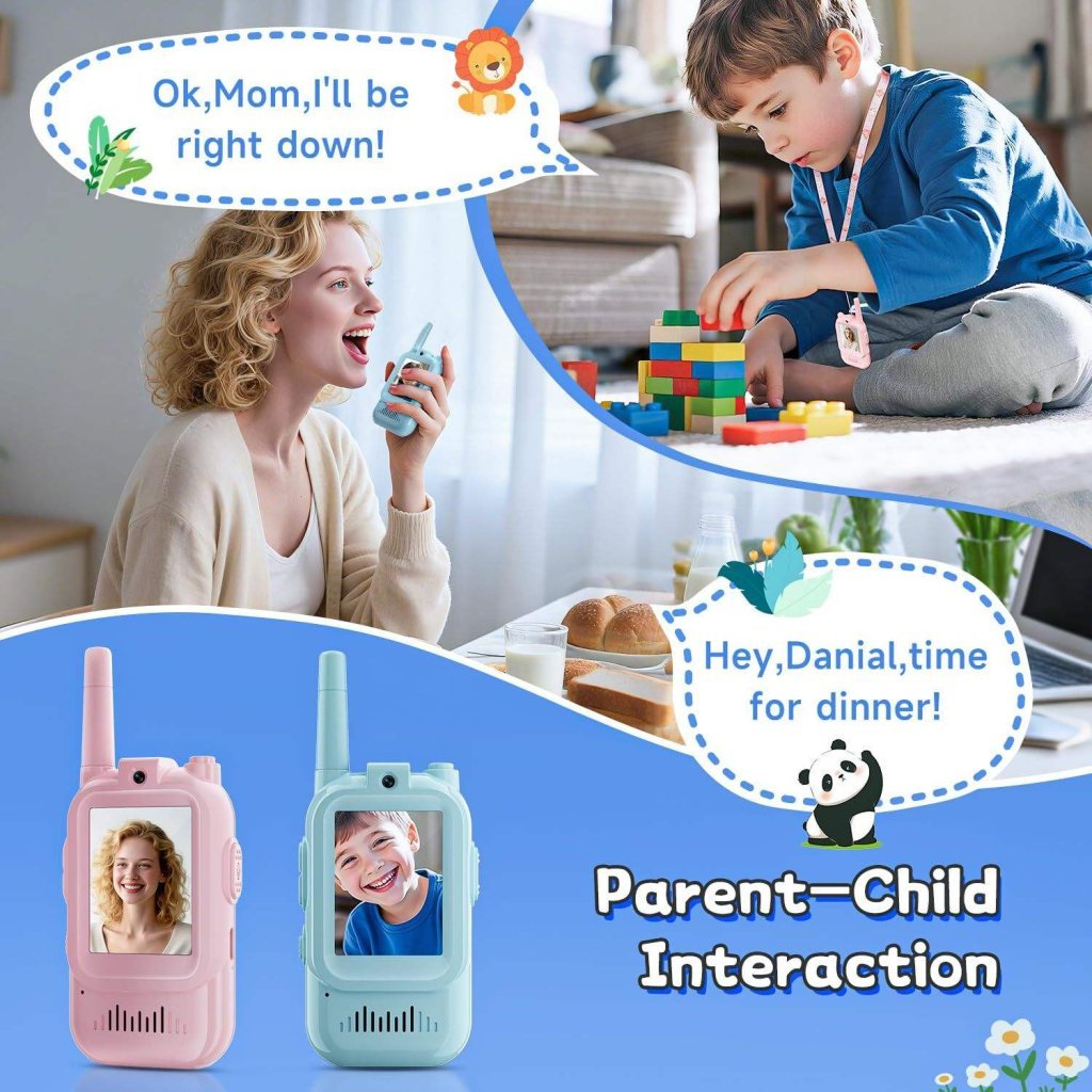 Kids Video Walkie Talkie Set