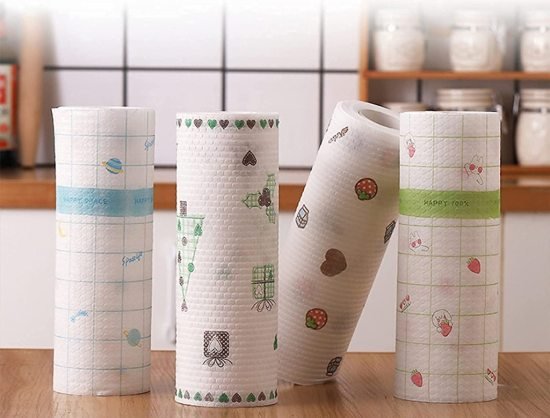 Kitchen Tissue Roll Reusable and Washable