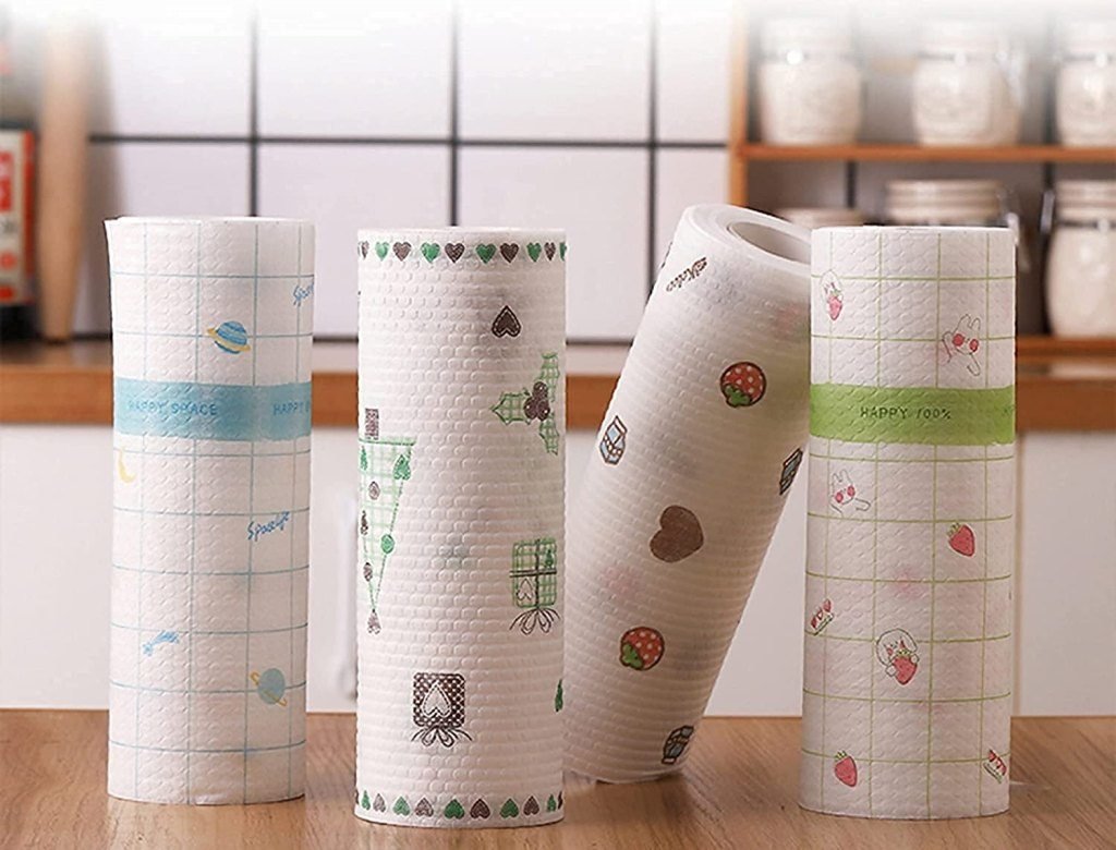 Kitchen Tissue Roll Reusable and Washable