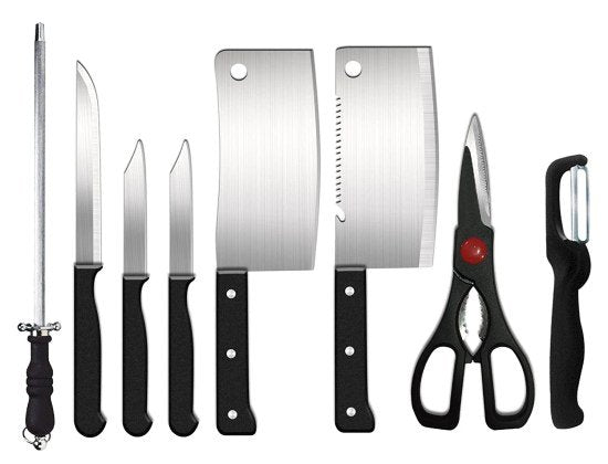 8 Piece knife Set Stainless Steel