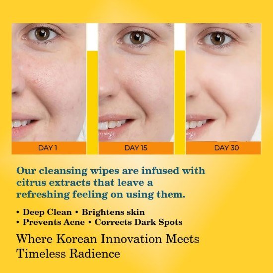 Kojic Acid and Turmeric Cleansing Pads