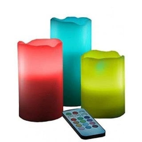 LED Luma Candle With Remote