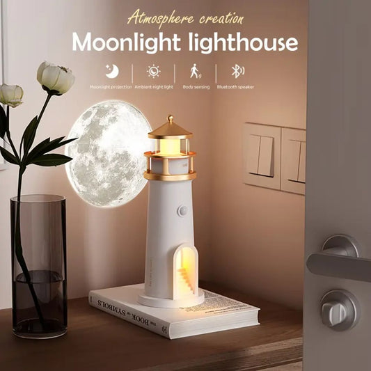LED 3D Moonlight Light House - Unique Bazar
