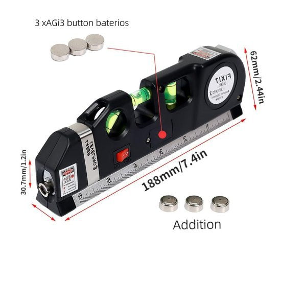 Laser Level Measuring Tape