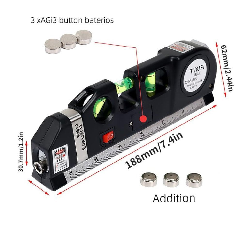 Laser Level Measuring Tape