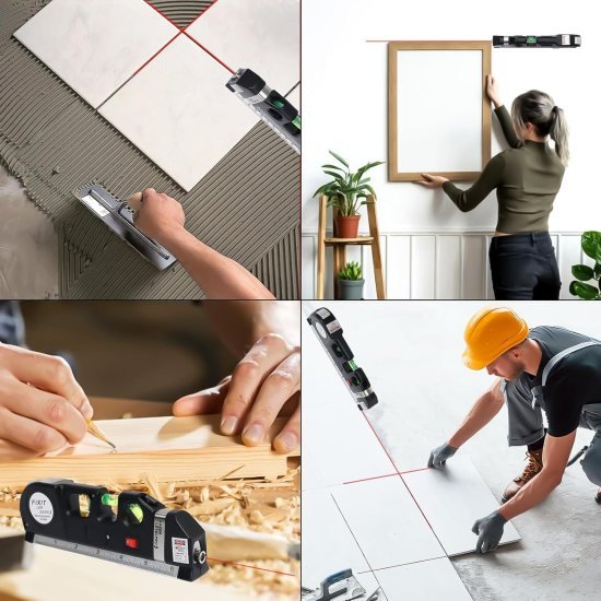Laser Level Measuring Tape