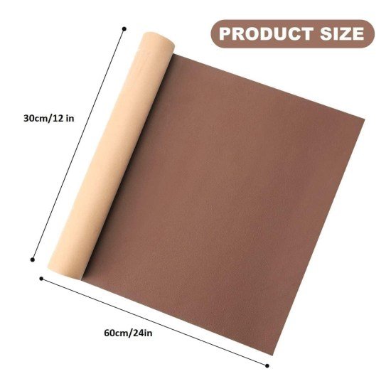 Leather Patch Brown