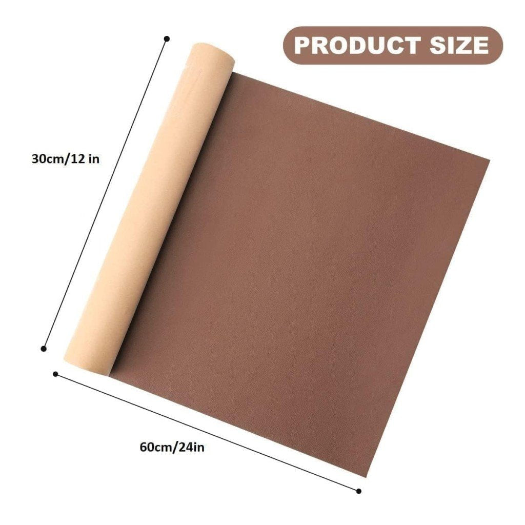 Leather Patch Brown