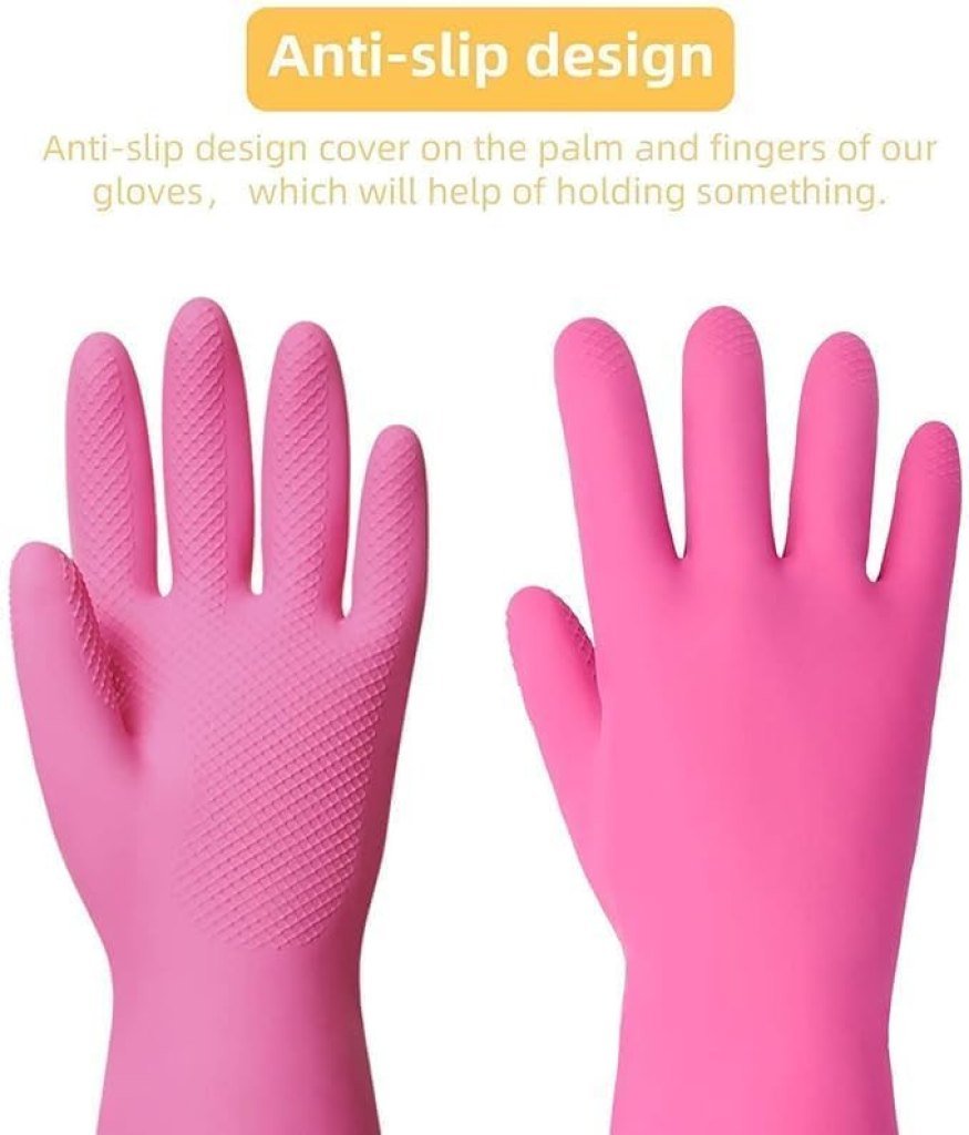 Long Hand Gloves Rubber