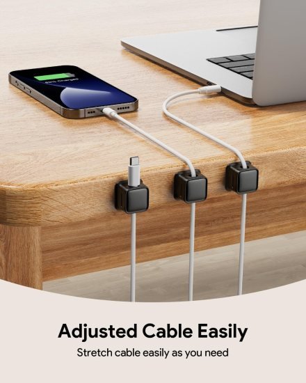 Magnetic Cable Clip Organizer Cord Holder