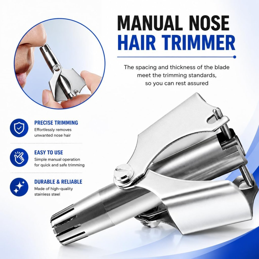 Manual Nose Hair Trimmer