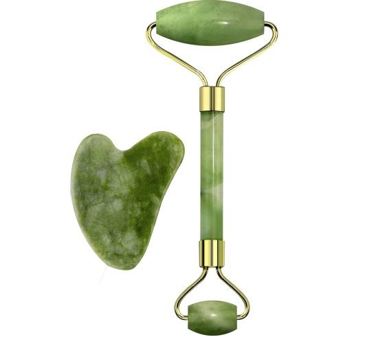 Jade Roller 2 Marble Face Massager